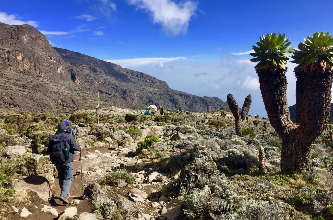 Barranco breakthrough : 6 days machame route